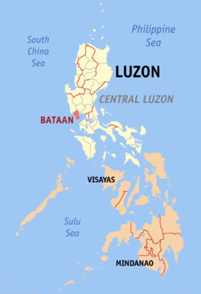 Bataan Map