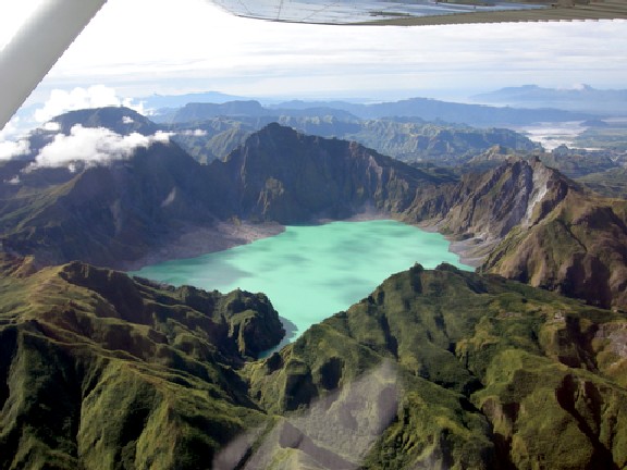 Zambales Pinatubo Volcano and lake