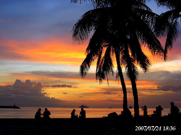 Sunset Manila Bay