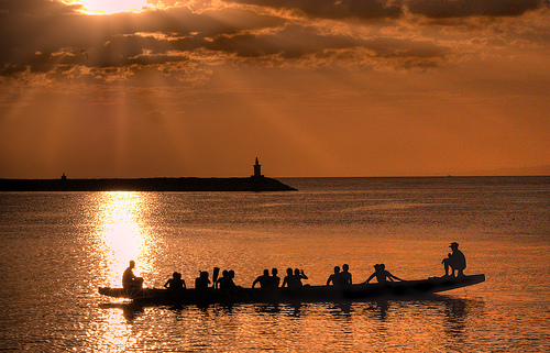 Sunset Manila Bay