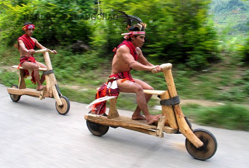 ifugao wooden bike
