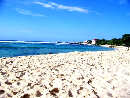 Pangasinan white sand beach